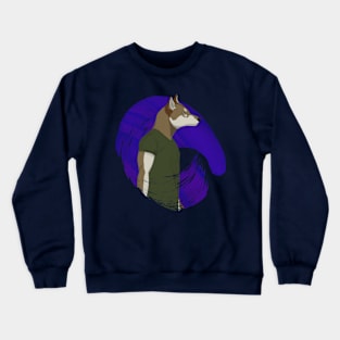 Pensive Werewolf Crewneck Sweatshirt